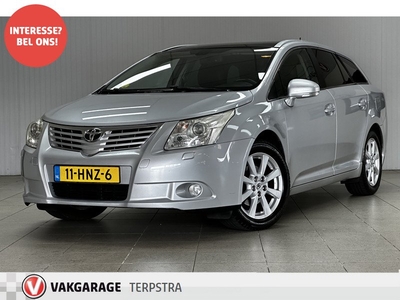 Toyota Avensis wagon 2.0 VVTi Executive Business /AUTOMAAT! /Trekhaak /Pano-Dak! /Xenon! /LEDER! /Navi /Climat /Cruise /Elek. pakket /Bluetooth /Stoelverw. /Regensensor /Isofix /17