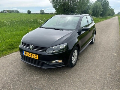 Volkswagen Polo 1.0 Airco 5 Deurs Zwart Trendline