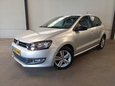 Volkswagen Polo 1.2-12V BlueMotion Comfortline HALF LEER