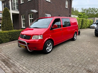 Volkswagen Transporter 2.5 TDI LANG DC AUTOMAAT (bj 2004)