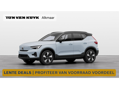 Volvo XC40 Recharge Twin 408PK Extended Range Plus 82 kWh / Adaptive Cruise / BLIS / Extra Getint Glas / Keyless / Stoel+Stuurwiel Verwarming / Warmtepomp /