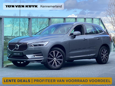 Volvo XC60 2.0 T8 Twin Engine AWD Inscription Hybrid, Automaat, Bowers&Wilkins audio, Eerste eigenaar, Panoramadak, audio, Leder, Trekhaak, Stoelverwarming voor- en achter, Stuurverwarming, DAB