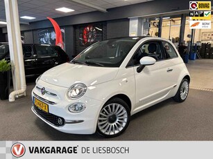 Fiat 500 0.9 TwinAir Turbo Lounge,pano,cruisec,navi,pdc,boeken,