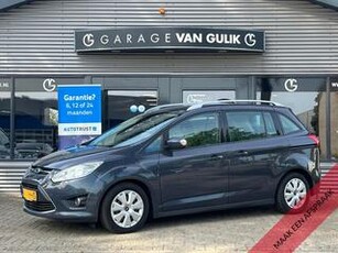 Ford GRAND C-MAX 1.0 125PK Airco,Cruise,Trekhaak,Navi,Pdc,Bluetooth,Aux/Usb,Start/Stop,Dakrail,