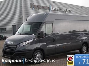 Iveco DAILY 35S18A8 3.0 180pk L4H2 Automaat | Adap. Cruise | 3500kg trekgew. | Gev. Stoel | Camera | Navi | Clima | Lease 717,- p/m