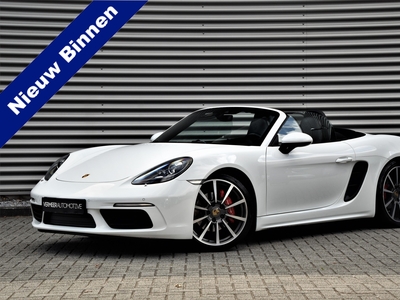 PORSCHE 718 BOXSTER S | Bovag Garantie | 2.5 | Leder | Navi | 350 pk | Xenon | Adaptief Dempingsysteem |