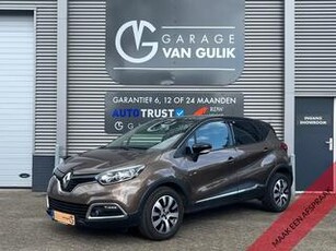 Renault CAPTUR 1.2 TCe 120PK Automaat Clima,Cruise,Navi,Leder,Pdc,Led,Bluetooth,Usb,Eco,Stoelverw.,Camera,Lmv,ElektrischRuiten,GetintGlas,