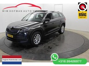 Skoda Kodiaq 1.5 TSI Panodak Leder Wegklap Trekhaak Camera Sfeerverlichting Navi