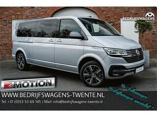 Volkswagen CARAVELLE T6.1 Caravelle 204pk Highline 4-MOTION DSG L2H1 VOORRAAD ACC | LED | Leder | Side Assist | ELEKT.KLEP | 4X4