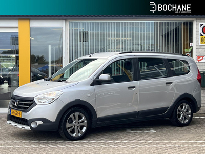 Dacia Lodgy 1.2 TCe 115 Stepway 5p. , NL-Auto, 1e eigenaar, 100% dlr onderhouden, Navigatie, Airco, Cruise Control, Parkeersensoren, Lichtmetalen velgen