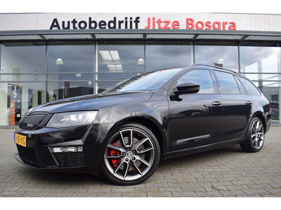 Škoda Octavia Combi 2.0 TSi 220pk RS Bi-Xenon | Leder/Alcantara | Full Map Navi | Sportstoelen | Dealer Onderhouden!!