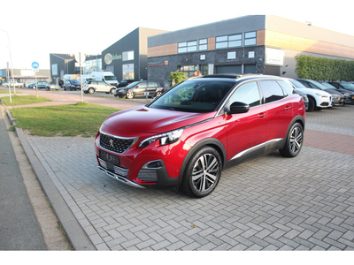 Peugeot 3008 1.6 PureTech EAT8 GT Line Leder-Adapt.Cruise-Led verlichting-Schuifdak-Park Assist- Keyless-Schuifdak-Afn. Trekhaak