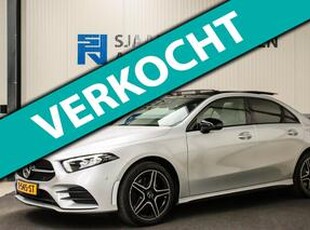 Mercedes-Benz A-KLASSE 250 e Business Solution AMG Limited 8G Automaat 218pk! Panoramadak|Widescreen|LED|Leder+Memory|Sfeer|Night