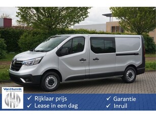 Renault Trafic 2.0DCI 170PK L2H1 DC EDC Automaat Navi