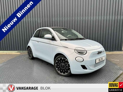 Fiat 500C La Prima 42 kWh | Celestial Bleu | Rijklaar!!!