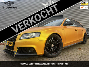 Audi A4 Avant 2.0 TFSI **UNIEK**ONE OF A KIND**S-LINE**TUNING***BOEKEN**SLEUTELS COMPLEET**APK 24-09-2025**