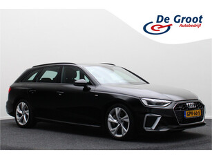 Audi A4 Avant 45 TFSI Quattro Automaat 2x S-Line, Leer, LED, Camera, Navigatie, Climate, Cruise, 18”