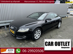 Audi A5 Coupé 2.0 TFSI Pro Line 131Dkm.NAP, 1e Eignr, AUTOAAT, 2-Tone Leer, Navi, Clima, CC, PDC, LM, Vol! nw. APK – Inruil Mogelijk –