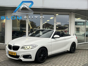 BMW 2-serie Cabrio 230i 252PK M-SPORT H&K+MEMORY+KEYLESS