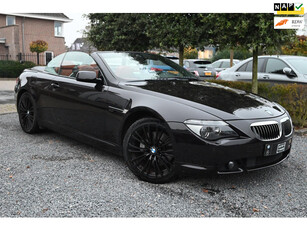 BMW 6-serie Cabrio 650i 4.8 Cabrio Memo Stoelen Leder Automaat Cruise