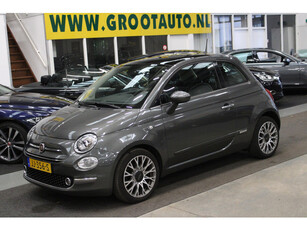 Fiat 500 0.9 TwinAir Turbo Lounge Automaat Panoramadak, Airco, Navi, Half Leder