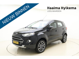 Ford EcoSport 1.0 EcoBoost Titanium 125 PK | Handgeschakeld | Trekhaak | Lederen bekleding | Climate Control | Airco | Start/stop | Licht metalen velgen