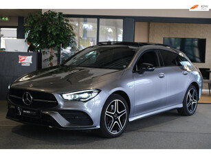 Mercedes-Benz CLA-klasse Shooting Brake 250 e 218 PK AMG Pano Night ACC Led Cam Cruise Pdc Leder