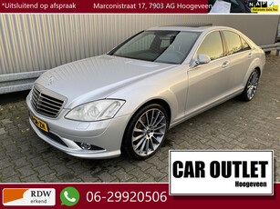 Mercedes-Benz S-Klasse 350 Prestige Plus 203Dkm.NAP, Leer, Schui/Kanteldak, Xenon, Turbine LM, nw. APK – Inruil Mogelijk –