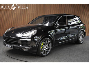 Porsche Cayenne 3.0 S EHybrid Navi Leer Panorama Luchtvering Bose Elektr. achterklep Camera Bose 21 inch LM velgen Sportuitlaat systeem Keyless PDC