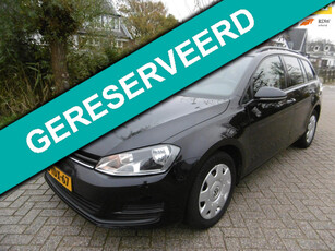 Volkswagen Golf Variant 1.2 TSI 86pk Airco Trekhaak 1100kg 1e eigenaar Zuinig