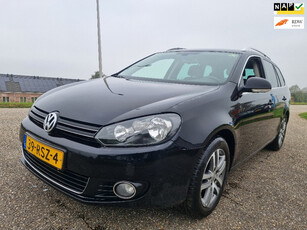 Volkswagen Golf Variant 1.2 TSI Highline BlueMotion 1 e eigenaar nap apk airco navi nette auto dealer onderhoud inruil mog!!!