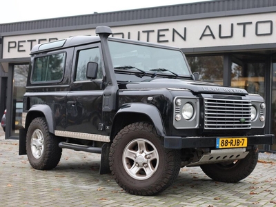 Land Rover Defender 90 TD4 SW XTech 4-Persoons | Airco | Leder | LMV | Youngtimer | Black Pack |