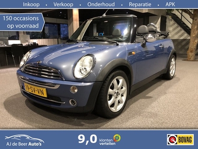 MINI Cabrio 1.6 Cooper Chili Volleder Airco LMV