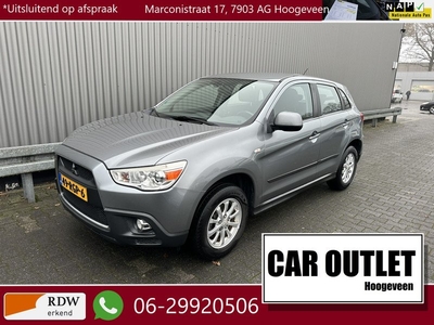 Mitsubishi ASX 1.6 Intro Edition ClearTec NAP LM Airco, nw. APK – Inruil Mogelijk –