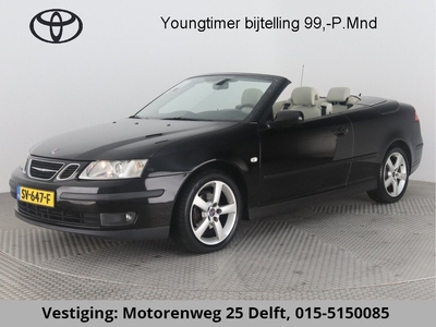 Saab 9-3 Cabrio 2.0 TURBO LINEAR 20 YEARS EDITION LEDER.CLIMA. Boordcomputer, Cruise control Youngtimer