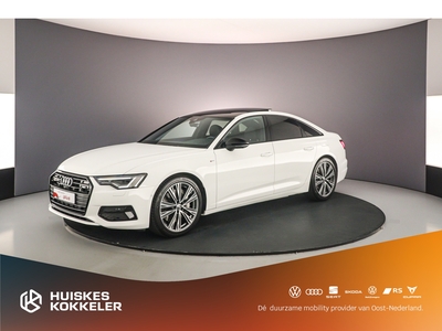 AUDI A6 S Edition 50 TFSI e Quattro | Panodak | Matrix LED | Tour Pack | Optiek Zwart | 20 inch |