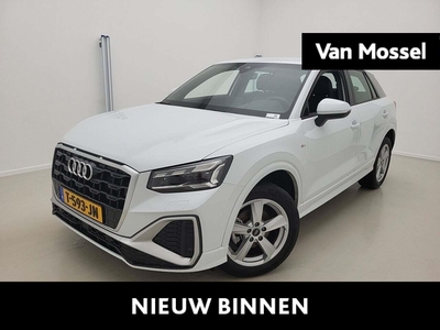 AUDI Q2 35 TFSI S Edition 150 PK | Automaat | S-line exterieur | S-line interieur | Half-Leder | Navigatie | Camera | Climate Control | Stoelverwarming | Cruise control | LED | Apple Carplay | Android Auto | Parkeersensoren |