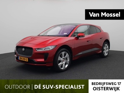 JAGUAR I-PACE EV400 SE 90 kWh | PANORAMADAK | MERIDIAN AUDIO | ELEKTRISCHE VOORSTOELEN MET GEHEUGEN | ELEKTRISCHE ACHTERKLEP | ACHTERUITRIJCAMERA | ADAPTIVE CRUISE CONTROL |