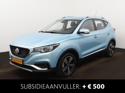 MG ZS EV Luxury 45 kWh | Leder | Navi | Cam | Airco | Schuifdak | PDC | LMV |