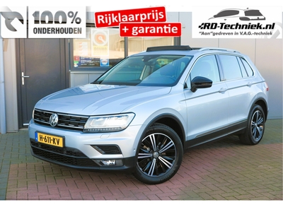 VOLKSWAGEN TIGUAN 1.5 TSI 150pk DSG ACT IQ.Drive Virtual cockpit, Panoramadak , Navi , Stoelverw. , Led verlichting , Carplay etc. Trekhaak , Elctr. achterklep.