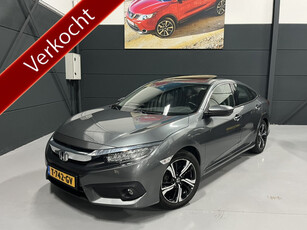 Honda Civic 1.5 i-VTEC 182pk Executive (Automaat) Leder Navigatie Camera Schuifdak Xenon Afn.Trekhaak