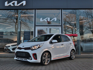 Kia Picanto 1.0 T-GDI GT-Line 100PK Navi+BT+Cam Ecc-Airco Leder Keyless Stoel+Stuurverw. 16''LMV 7 jr. Garantie