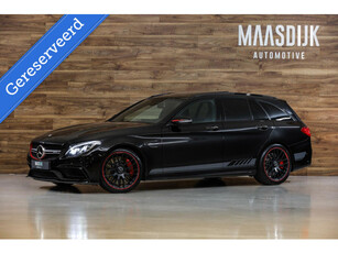 Mercedes C-63 S Estate AMG Edition 1|Schaalstoel|Burmester|Pano|Camera|