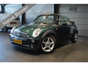 MINI Cabrio 1.6 Cooper airco leer pdc 16 inch apk nieuw !!