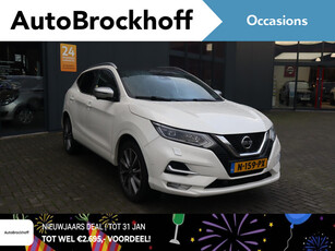 Nissan Qashqai 1.3 DIG-T Tekna Plus Dynamic Pack | Panorama dak | Nappa leer | BOSE geluidsysteem | Camera's | Navigatie