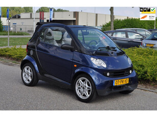 Smart Cabrio AUTOMAAT CABRIO&PULSE-uitvoering/STUURBEKRACHTIGING/MP3/AUX/LM-VELGEN/nieuwe APK + O.H.BEURT/ZEER ZUINIG IN VERBRUIK