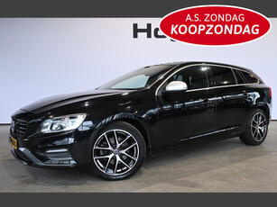 Volvo V60 2.0 D2 R-Design ECC Cruise control Navigatie Leer/Alcantara 100% Onderhouden Inruil mogelijk