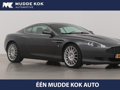 Aston Martin DB9 5.9 V12 Touchtronic | 457Pk! | Youngtimer! | Vol-Leder | Elektrische Voorstoelen + Verwarming | Voorruitverwarming | 19 Inch