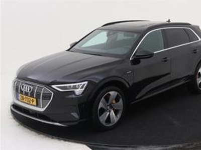 Audi e-tron e-tron 55 quattro advanced Pro Line Plus 95 kWh Pano - 360 camera - Leer