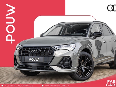 AUDI Q3 35 TFSI 150pk S-tronic S-Line | Trekhaak Wegkl. | Sportstoelen | Navigatie | Zwart Optiek